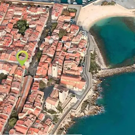 Le Provencal - Center Old 1br Flat With Ac, Wifi 앙티브